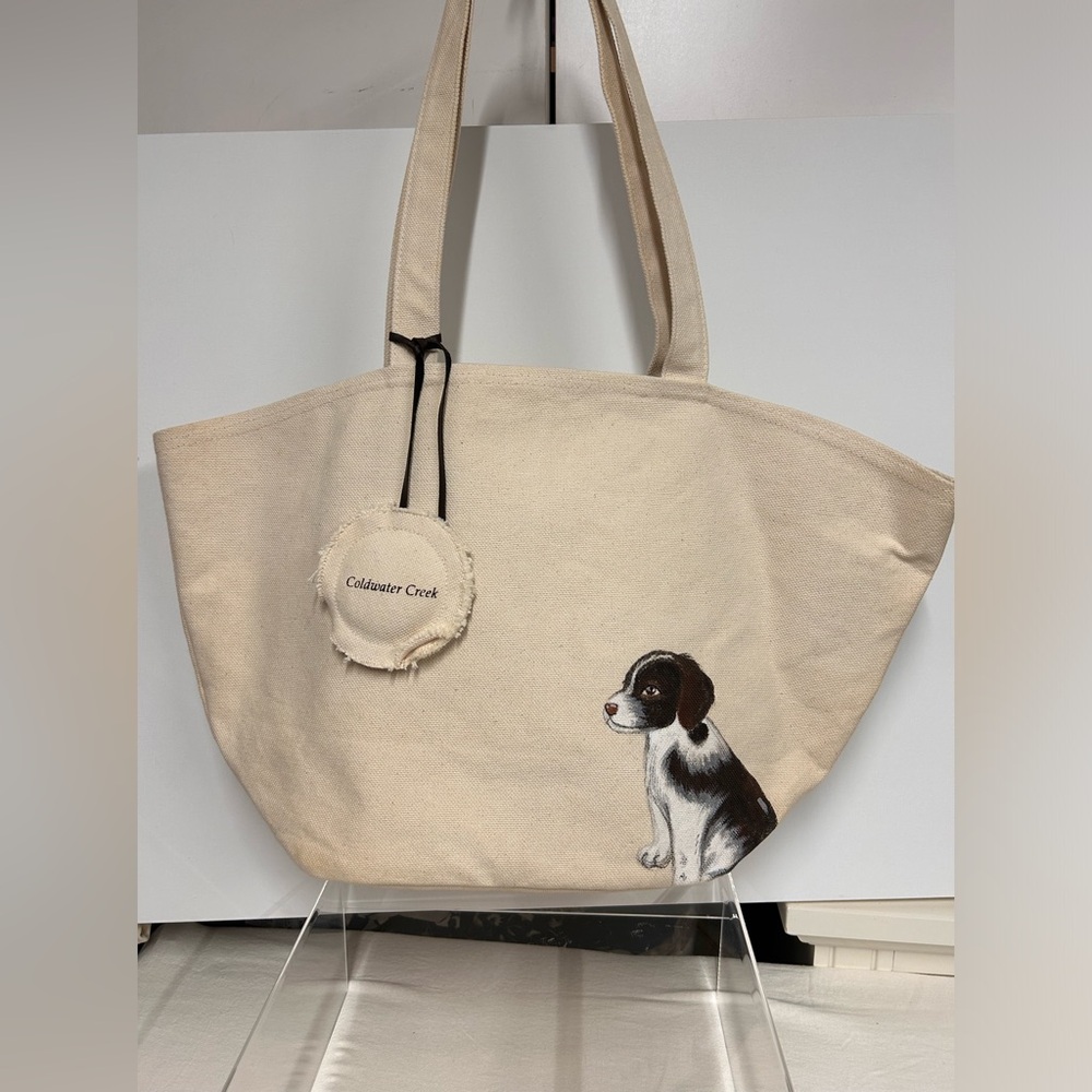 🌹❤️🐶🐶. Canvas Tote by cold creek